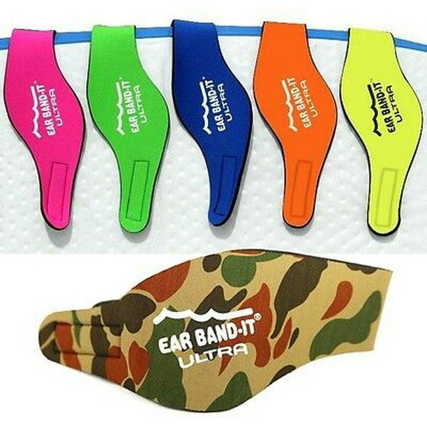 Ear BandIt Ultra Swimming Headband Best Swimmer's Headband Keep Water Out, Hold Earplugs in