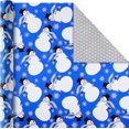 thumbnail image 3 of Papier d'Emballage Réversible, Bleu et Blanc (Lot de 3, 120 Pi2 Total), 3 of 6