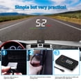 thumbnail image 4 of Dvkptbk Head up Display Colour Screen Vehicle Mounted Display Vehicle Obd HD Projector Hud up Display, Speed, Rotational Speed, Water Temperature, Voltage, Driving Distance, 4 of 9