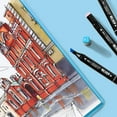 thumbnail image 2 of Deli Art Markers Set, 80 Colors Dual Tips Coloring Marker Pens Highlighters, 2 of 8