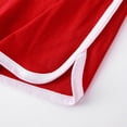 thumbnail image 4 of WUANDIXFA Toddler Girls Athletic Cotton Shorts Cute Summer Wear for 1-10 Years, Casual Running Gym Soccer Shorts for Girls Active Loungewear Red,9-10 Years, 4 of 5