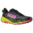 thumbnail image 2 of Hoka Women's Speedgoat 6 Black/Neon Hoka Citrus 7 Medium, 2 of 5