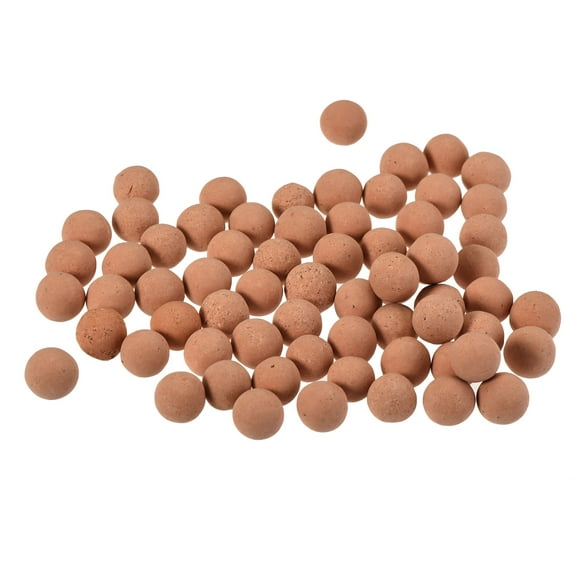 Uxcell 5-6mm 0.22 Lbs Bolas de Arcilla Rosadas para Jardinería en Macetas para Cultivo Hidropónico