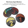 thumbnail image 3 of Numbered Spot Markers,  Training Spot Markers Bright Color  For Basketball For Basketball Sports, 3 of 8