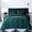 Blue Green, variant on Nvzi King Bedding Set - King Comforter Set, Bed Comforter, Three-Piece Set, King Size Bed Set with 1 Quilt Cover (90×104in) & 2 Pillowcases (20×36in) for Home Bedroom Use.Dark Grey