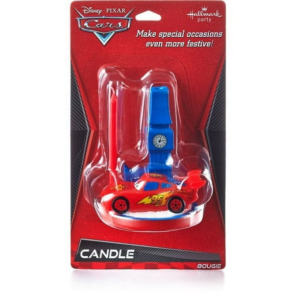Hallmark Party Disney Cars Shaped Birthday Candle