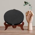 Axio Obsidian Stone Mirror Circle Mirror Scrying Mirror for Meditation