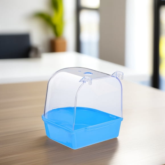 Milisten Para Pájaros En Jaula Para Loros Plástico Ecológico Color Azul