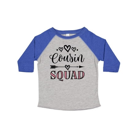 

Inktastic Cousin Squad Crew Gift Toddler Toddler Girl T-Shirt