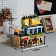 thumbnail image 3 of Set de juguetes de construcción ENJBRICK Flowers City Hotel House 1464 piezas, 3 of 6