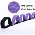 thumbnail image 3 of 10 Hebillas Fijas Correa De Yoga De Algodón Durable Antideslizante, Flexibilidad De Estiramiento De Correas Múltiples Y Ejercicio De Fitness De Terapia Física. Afortunado Sencillez, 3 of 4