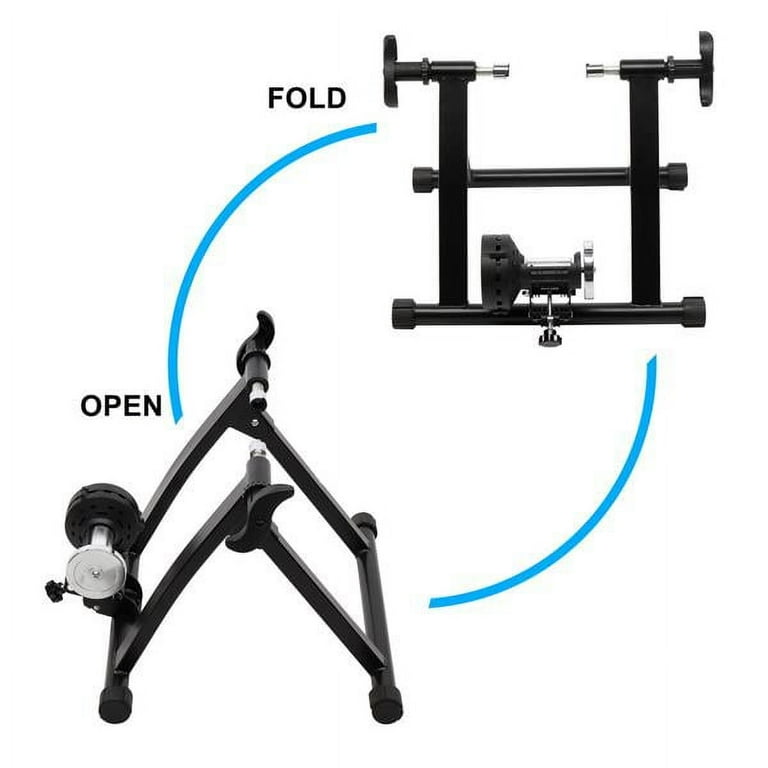 Bike Trainer Stand, Magnetic Bicycle Stationary Stand for Indoor