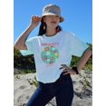 thumbnail image 2 of Wild Love Flowers Tie Dye Cyclone Women -Image by Shutterstock, Female x-Large, 2 of 4