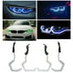 thumbnail image 5 of Kit de luz halo LED kit de reequipamiento Angel Eye cubierta acrílica para reemplazo estilo M4 para F30 F31 F32 F33 para modificación de automóvil ANGGREK Otros, 5 of 8