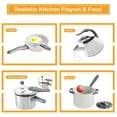 thumbnail image 2 of RUVINCE 32-Piece Kids Kitchen Set with Play Food, Cooking Utensils, Pots, Pans & Cookware Toys for Boys & Girls, 2 of 8