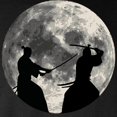 thumbnail image 3 of CafePress - Samurai Moon Long Sleeve T Shirt - Long Sleeve Dark T-Shirt, 3 of 4