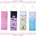 thumbnail image 2 of Bolsa de almacenamiento Kawaii Sanrio montada en la pared, bolsas de clasificación, bolsa organizadora de melodía Kuromi, Cocina Para el hogar, gatito, bolsillos de almacenamiento, dormitorio, 2 of 3