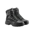 interceptor men's guard zippered ankle high work boots