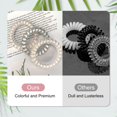 thumbnail image 5 of JessLab Spiral Hair Ties, Traceless Plastic Ponytail Holders, 10 Count, Assorted Colors, 5 of 7