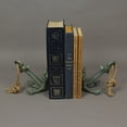 thumbnail image 5 of Zeckos Verdigris Cast Iron Ship Anchor Bookends Home Decor Set of 2, 5 of 9