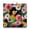 White-422, variant on Floral & Bee Artwork Cushion Large 22 Inch Square Pillow, Sunny Garden Theme, Plush for Hip Pressure Relief