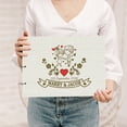thumbnail image 1 of Darling Souvenir Personalized Engraved Laser Cut Wedding Guest Book Wooden Cover Sign-in Book Registry Guestbook Scrapbook-D3, 1 of 7