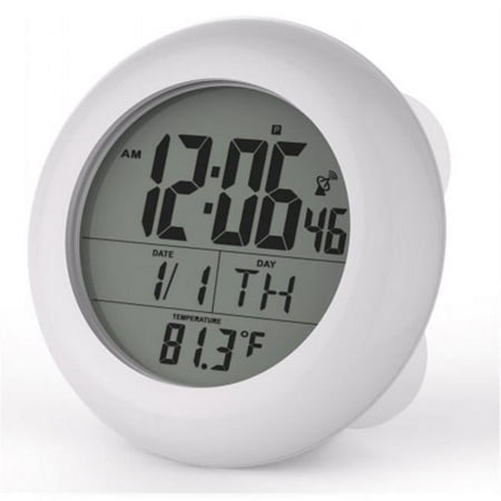 Sonnet Industries T-4691 Suction Cup Atomic Clock with 1.5 in. Numbers and Stand