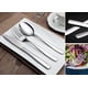thumbnail image 4 of Juego de tenedores de mesa de 12 piezas de primera calidad, acero inoxidable 18/8 extrafino, acabado de espejo elegante, no tóxico, resistente al óxido, resistente para un uso diario saludable, 8, 4 of 6