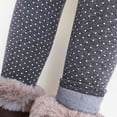 thumbnail image 6 of AherBiu Toddler Girls Clothes Fleece Lined Leggings Thermal Warm Winter Pants Dotted Bottom Legging Trousers, 6 of 6