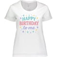 thumbnail image 3 of Inktastic Happy Birthday to Me Women's Plus Size T-Shirt, 3 of 5