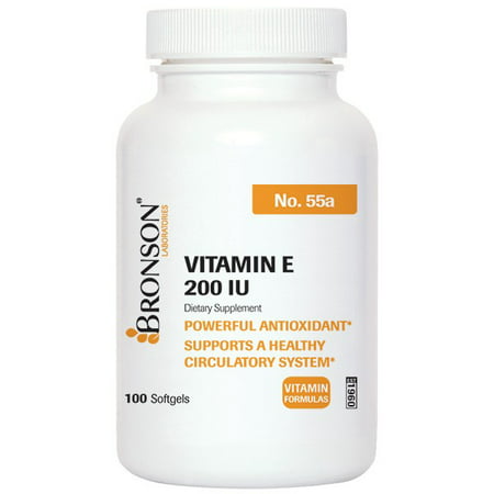 Bronson vitamine E - 200 UI (100)