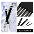 thumbnail image 3 of DEEPCRAFF 2Sets Comfortable Black Mechanical Pencil for Drawing and Woodworking Marking, 3 of 8