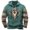 Green, variant on Edvintorg Korean Streetwear Sweatshirts for Men Long Sleeve Comfortable Hoodie Heart Pattern Printed Hooded Pocket Sweatshirt with Drawstring