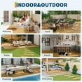thumbnail image 4 of QinaQin Losetas para exterior tipo deck interconectables de compuesto madera plástica, piso impermeable de fácil ensamble para balcón, terraza, patio o jardín, 4 of 8