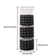 thumbnail image 2 of Bolsa de almacenamiento colgante multifuncional con 3 bolsillos | Organizador de tela de lino y algodón para puerta o pared | Ideal para dormitorios, dormitorios u oficina para guardar teléfono,, 2 of 2