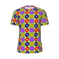 thumbnail image 5 of Disco Pop Art Gym T Shirt Summer Colorful Print Streetwear T-Shirts Harajuku Tee Shirt For, 5 of 5