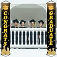thumbnail image 2 of geerera Graduation Decorations Class of 2025, Congrats Grad Banner Hanging Flags Porch Sign,Party Decorations Supplies, Welcome Hanging Door Decor for Indoor Outdoor, 2 of 6