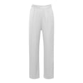 thumbnail image 4 of Gunia Wide Leg Pants For Women Casual Pants Elastic Waist Loose Fit Trousers Soft Flowy Straight Leg Pants Summer Flowy Pants, 4 of 5