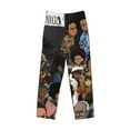thumbnail image 3 of Boondocks Men's Pajama Pants Cartoon All Over Print Elastic Waistband Sleep Pants with Pockets Drawstring, Soft Unisex Lounge Bottoms Sleepwear, 3 of 8