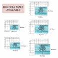 thumbnail image 6 of Teal Green Palm Tree Outdoor Rug for Patio/Deck/Porch, Non-Slip Large Area Rug 3 x 5 Ft, Coastal Tropical Trees Vintage Summer Indoor Outdoor Rugs Washable Area Rugs, Camping Rug Carpet Runner, 6 of 8