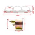 thumbnail image 5 of HLONK Triple Gauge Set Automotive Specialty Parts, 5 of 5