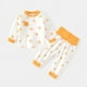 thumbnail image 1 of Ropa interior para bebés, traje para niños, otoño e invierno, con hebilla en el hombro, calzoncillos largos de algodón para hombres y mujeres, calzoncillos largos de cintura alta con entrepierna, 1 of 5
