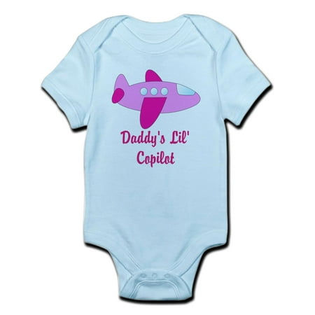 

CafePress - Daddys Lil Copilot Body Suit - Baby Light Bodysuit