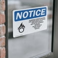 thumbnail image 4 of (2 Pack) Flammable Storage Building Fuel Sign, 4 of 7