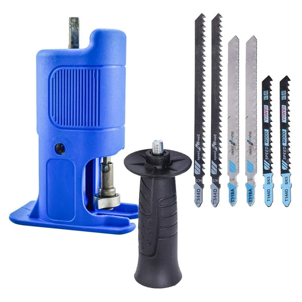 Reciprocating Saw Adapter Electric Drill Modified Saw Attachment Electric Drill To Reciprocating Saw Converter With Replacement Cutting Tool For Wood