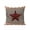 Brown Black, variant on Outdoor Pillows Waterproof, Texas Star Vintage Bedding Throw Pillows with Insert for Couch Sofa Bed, Brown Checkered Berry Farmhouse 16x16 Inch Pillowcases Decorative Camping Patio Pillow Set of 1