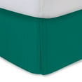 thumbnail image 2 of 100% Egyptian Cotton 1 PCs Box Pleated BedSkirt 18 inches (Turquoise Blue,Cal-King), 2 of 5