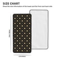 thumbnail image 2 of Cotton Bath Towels for Bathroom - black golden spades checkered Microfiber Quick Dry Towels for Body Bath Sheets, Personalized Beach Towel, Soft Shower Towels for Travel Home Beach 27*55in, 2 of 7