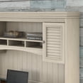thumbnail image 5 of Fairview L Desk with Hutch and Bookcase in Antique White - Engineered Wood, 5 of 8