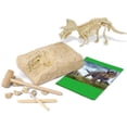 thumbnail image 1 of Fossil Kit de Fouille Réaliste Triceratops Jouet de Fouille de Dinosaures Kit de Fouille de Dinosaures, 1 of 10